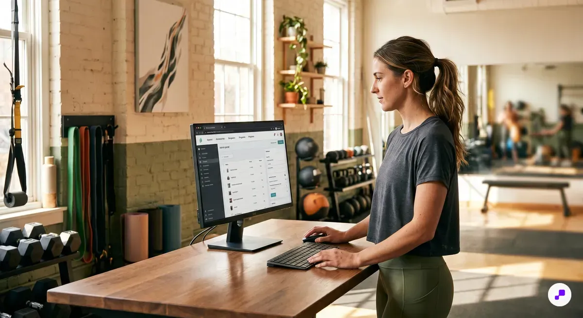 Editorial lifestyle image for gyms-fitness-studios-marketing-shopify-guide