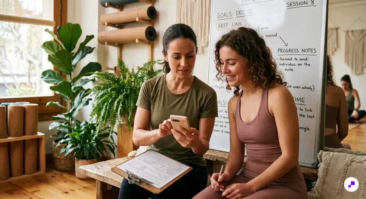 Editorial lifestyle image for how-to-set-up-referral-program-health-coaching-personal-training