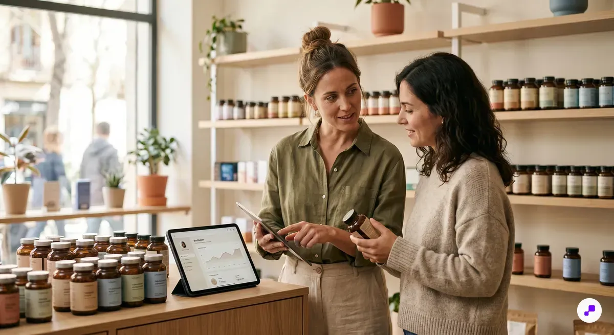 Editorial lifestyle image for omnichannel-loyalty-health-supplements