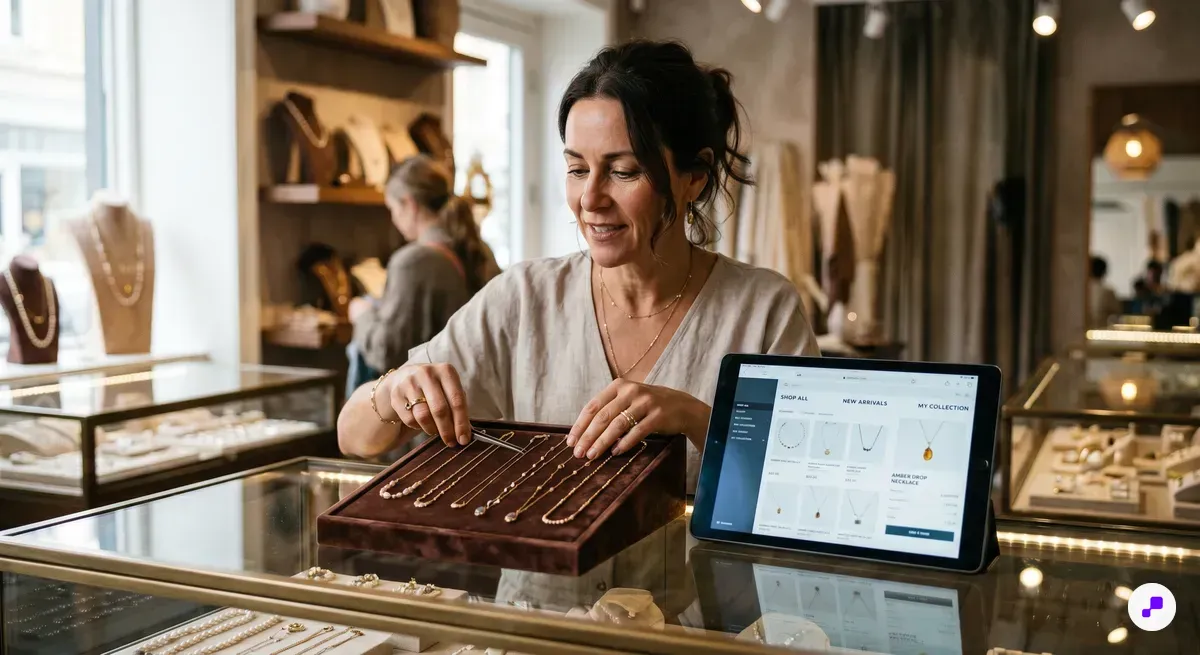 Editorial lifestyle image for omnichannel-loyalty-jewelry-accessories